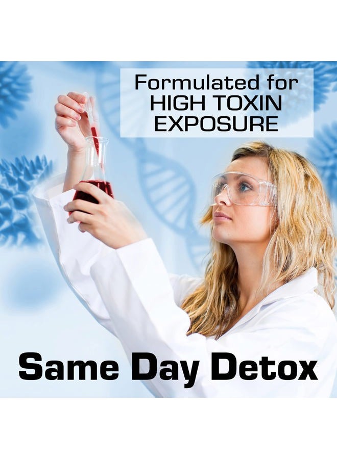 wellgenix بوريكلين X2 لتنظيف السموم - قوة مزدوجة لتنظيف النظام بعمق - مص formulated مع مزيجين فريدين لإزالة وطرد السموم - يتضمن زجاجة فارغة سعة 16 أونصة و 4 كبسولات - Image 3